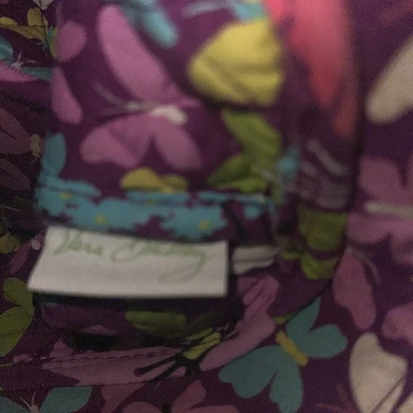 Era Bradley Floral Purple Handbag - Picture 5 of 5